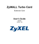 ZyWALL Turbo Card